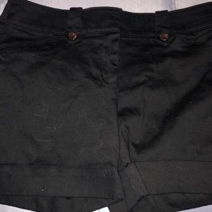 White House Black Market Black Shorts